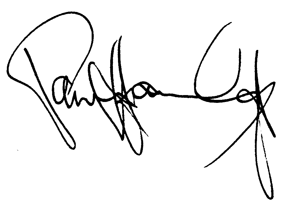 Paul Stanley autograph facsimile