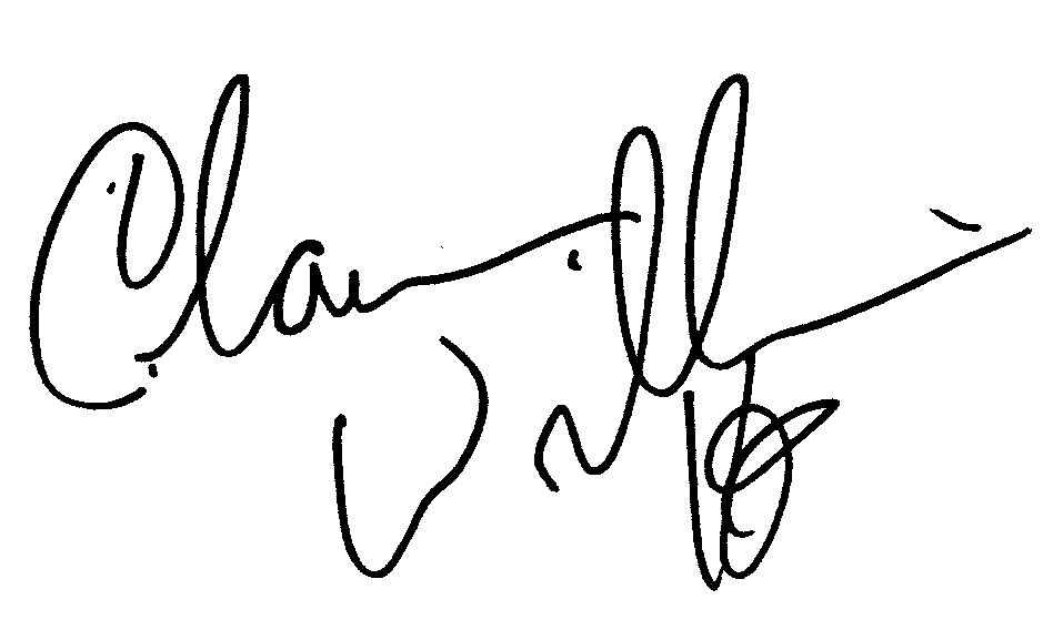 Clarence Williams, III autograph facsimile