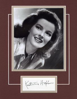 Katharine Hepburn autograph