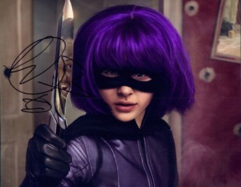 Chloe Moretz autograph