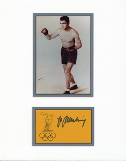 Max Schmeling autograph