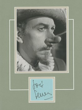 Jose Ferrer autograph