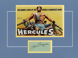 Steve Reeves autograph