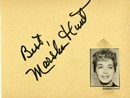 Marsha Hunt autograph