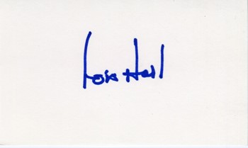 Lois Hall autograph