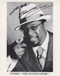 Cedric The Entertainer autograph