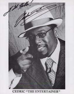 Cedric The Entertainer autograph