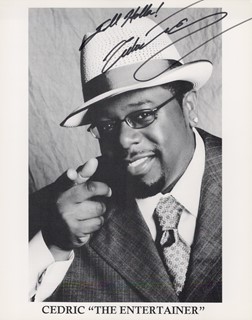 Cedric The Entertainer autograph