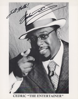 Cedric The Entertainer autograph