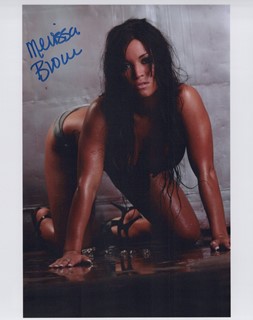 Melissa Brown autograph