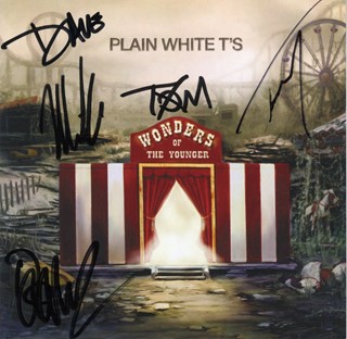 Plain White T's autograph