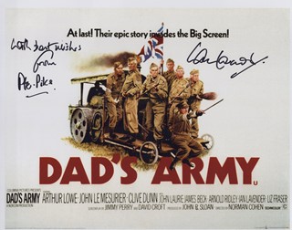 Ian Lavender autograph