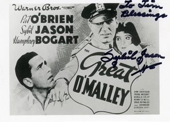 Sybil Jason autograph