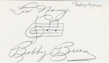 Bobby Breen autograph