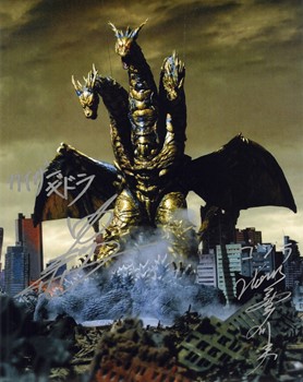 Godzilla: Final Wars autograph