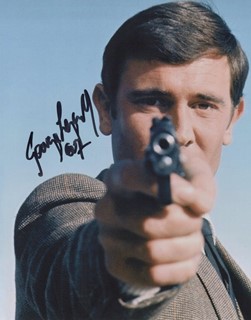 George Lazenby autograph