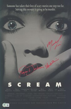 Scream autograph