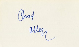 Chad Allen autograph