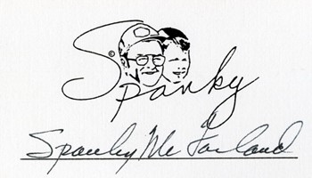 Spanky McFarland autograph