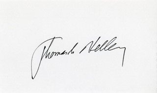 Thomas Kelley autograph