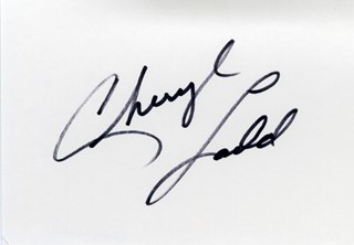 Cheryl Ladd autograph