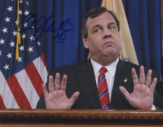 Chris Christie autograph