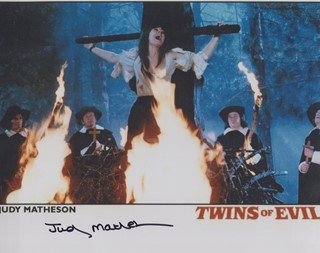 Judy Matheson autograph