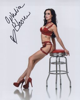 Ophelia Bloom autograph