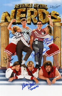 Revenge of the Nerds autograph