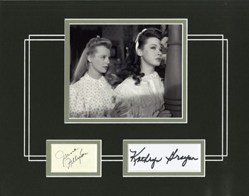 Two Sisters From Boston autograph