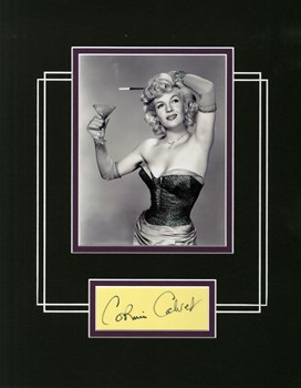 Corinne Calvet autograph