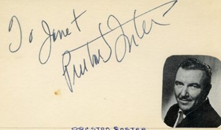 Preston Foster autograph