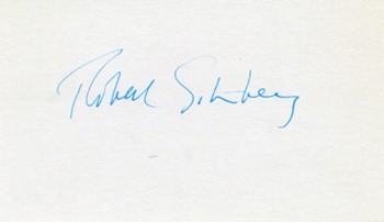 Robert Silverberg autograph