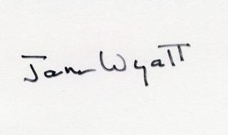 Jane Wyatt autograph