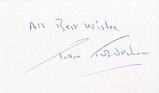 Peter Tuddenham autograph