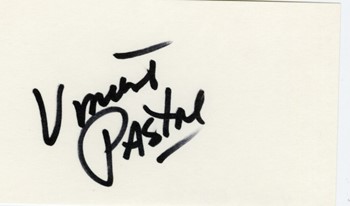 Vincent Pastore autograph