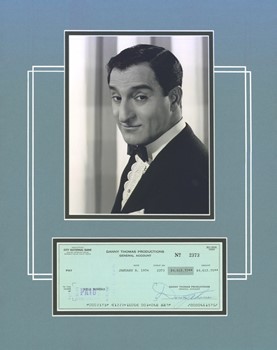 Danny Thomas autograph