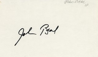 John Beal autograph