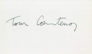 Tom Courtenay autograph