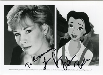 Paige O'Hara autograph