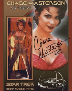 Chase Masterson autograph