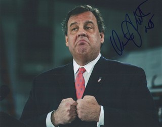 Chris Christie autograph