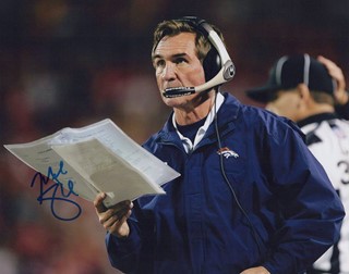 Mike Shanahan autograph