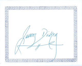 James Dickey autograph