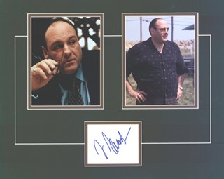 James Gandolfini autograph