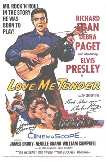 Love Me Tender autograph