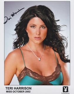 Teri Harrison autograph