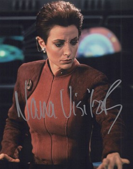 Nana Visitor autograph