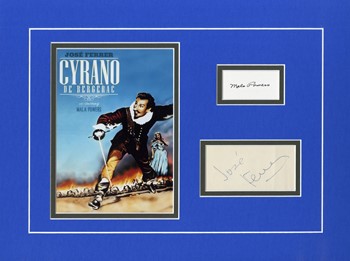 Cyrano de Bergerac autograph