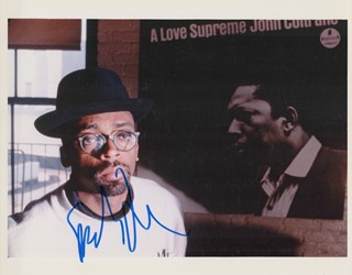 Spike Lee autograph